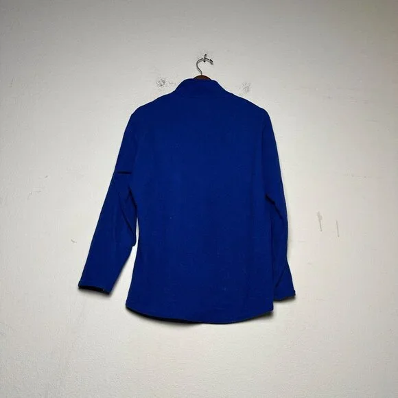 VTG Patagonia Capilene Sweater Men M Blue Outerwear Full Zip Fleece Gorpcore - Picture 3 of 11